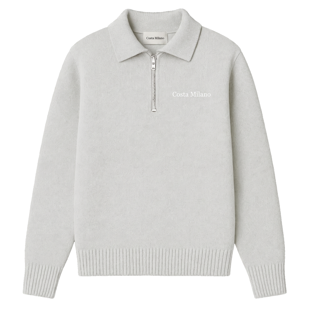 Portofino Quarter-Zip Polo Knit
