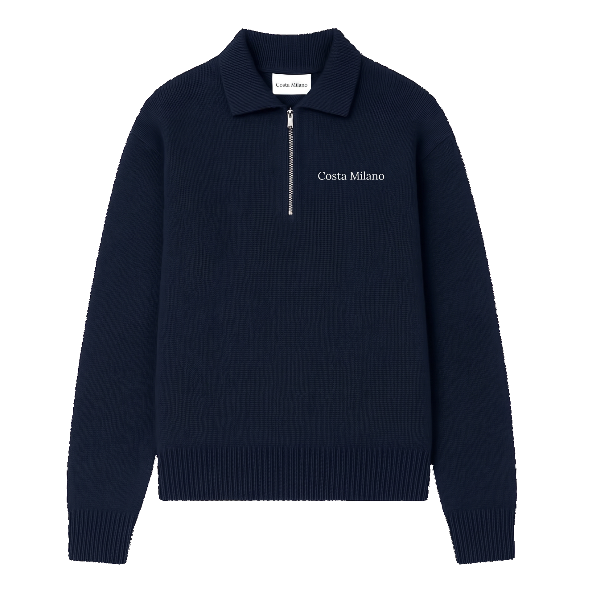 Portofino Quarter-Zip Polo Knit