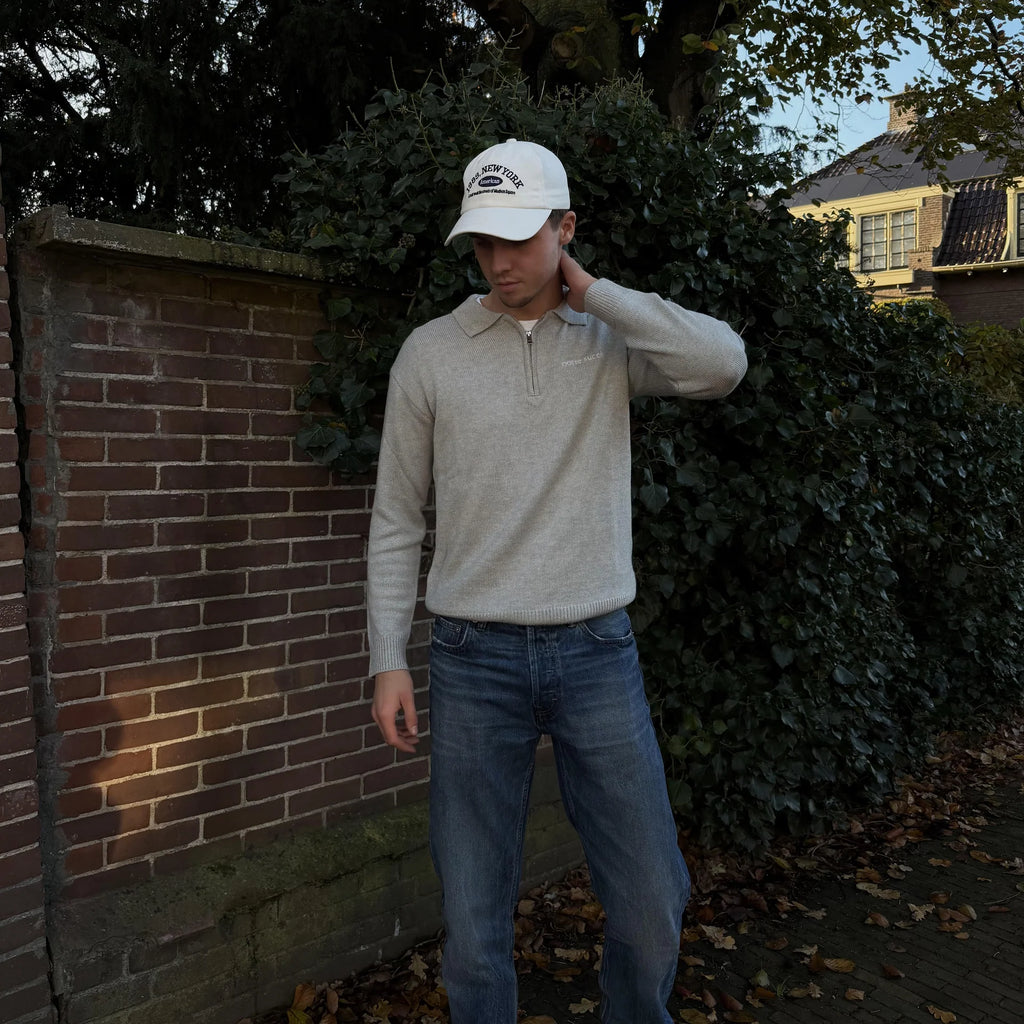 Portofino Quarter-Zip Knit