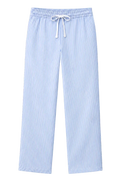 Stripped Linen Trousers